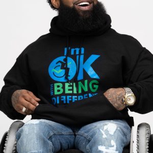 Heavy Blend Hooded Sweatshirt – I’m OK With Being Different